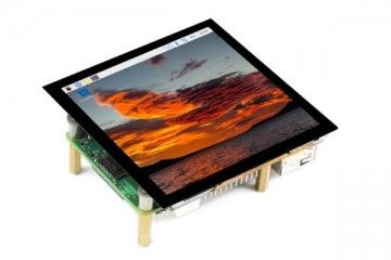  WAVESHARE 15.6inch QLED Display, UK PLUG, 1920 × 1080, Optical Bonding IPS Toughened Glass panel, 100% sRGB Touch Screen, Waveshare 23016