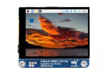  WAVESHARE 2.8inch HDMI IPS LCD Display (H), 480×640, Adjustable Brightness, Optical Bonding Screen, Waveshare 21316