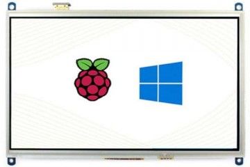 lcd WAVESHARE 10.1inch Resistive Touch Screen LCD, 1024×600, HDMI, IPS, Supports Raspberry Pi / PC, Waveshare 11870 
