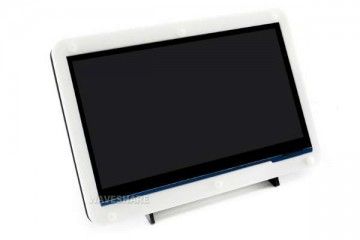lcd WAVESHARE 7inch Capacitive Touch Screen LCD (C) with Bicolor Case, 1024×600, HDMI, IPS, Low Power, Waveshare 11303