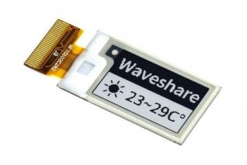 e-paper WAVESHARE 128×80, 1.02inch E-Ink raw display panel, black/white dual-color, Waveshare 17574