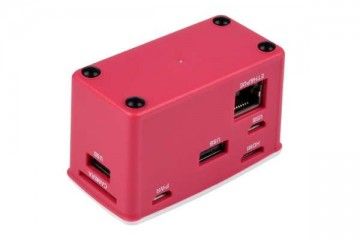  WAVESHARE PoE Ethernet / USB HUB BOX for Raspberry Pi Zero Series, 3x USB 2.0, 802.3af-Compliant, Waveshare 20895