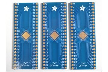 breakout boards  ADAFRUIT SMT Breakout PCB for 44-QFN or 44-TQFP - 3 Pack, adafruit 1162