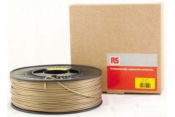 dodatki RS PRO 2.85mm 3D Printer Filament Gold, 1kg ABS, 832-0387