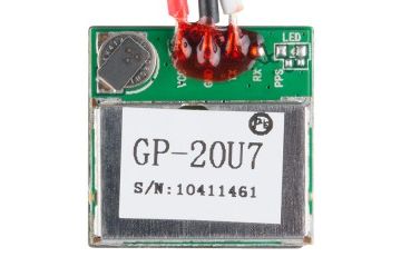 gps SPARKFUN GPS Receiver - GP-20U7 (56 Channel), Sparkfun, GPS-13740