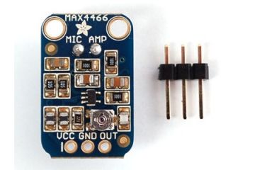 razvojni dodatki ADAFRUIT Electret Microphone Amplifier - MAX4466 with Adjustable Gain - Adafruit 1063
