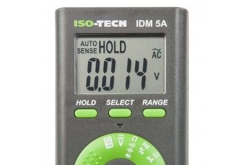 multimetri ISO-TECH IDM 5A Digital Multimeter, 4mA ac 600V ac, Iso-Tech, 776-2011