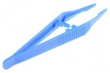 tweezers KNIPEX 130 mm Anti-Magnetic Plastic Serrated; Trapezoidal Tweezers, Knipex, 92 69 84