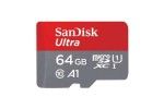 sd kartice SANDISK SDXC SANDISK MICRO 64GB ULTRA, 140MB/s, UHS-I, C10, A1, adapter, SANDISK SDSQUAB-064G-GN6MA