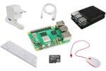 kits RASPBERRY PI Raspberry Pi 5, 8GB, Full Desktop Kit with PASSIVE COOLING OPEN ALUMINUM CNC CASE, KIT63